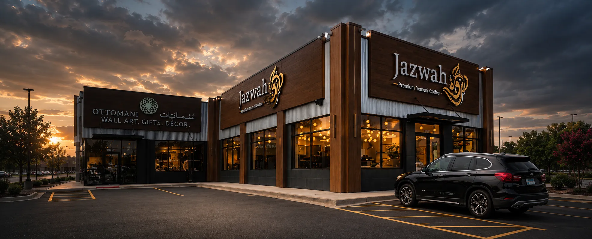 Jazwah cafe exterior