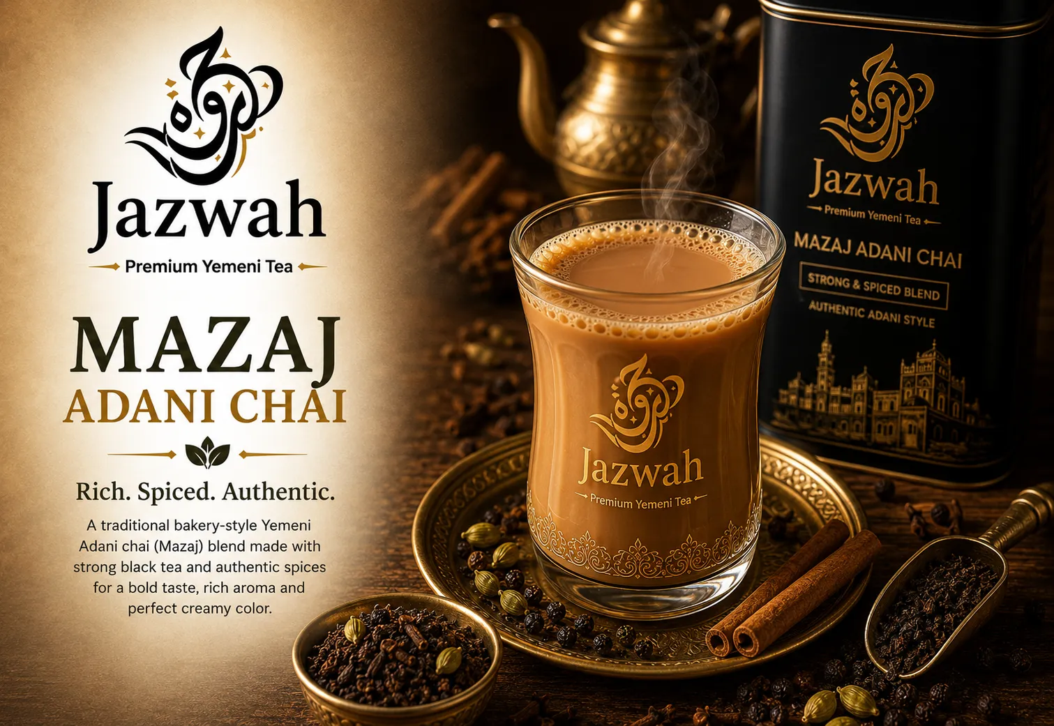 Jazwah hot coffee