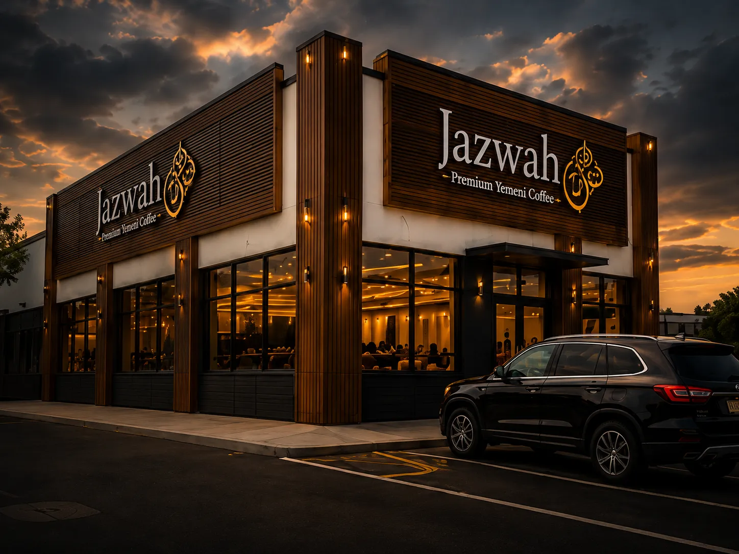 Jazwah cafe exterior