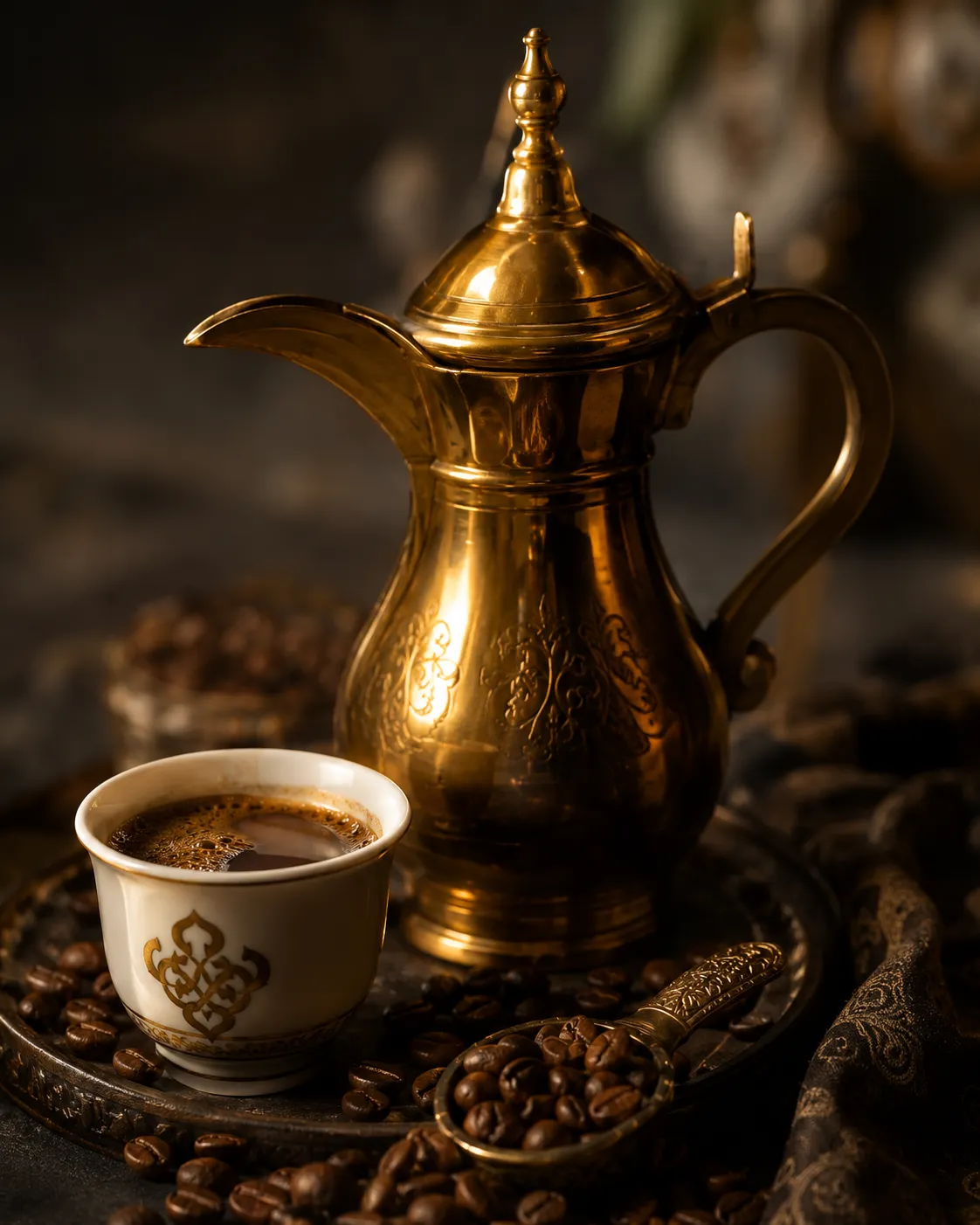Yemeni coffee pot