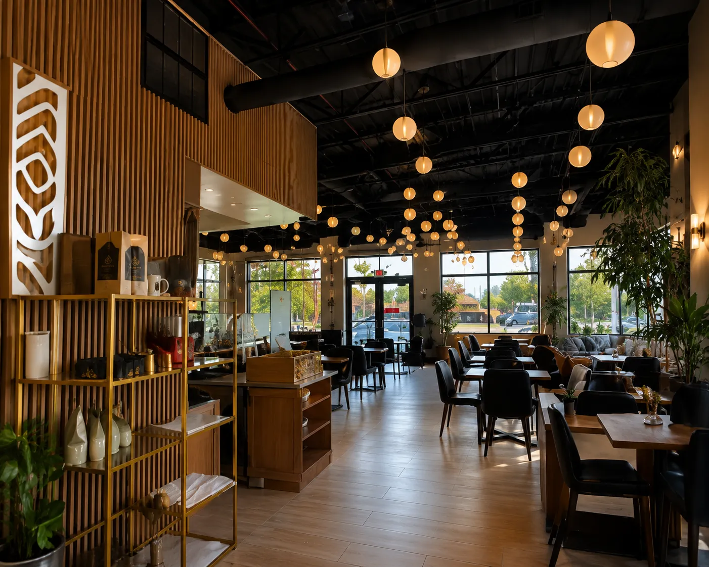 Jazwah cafe interior