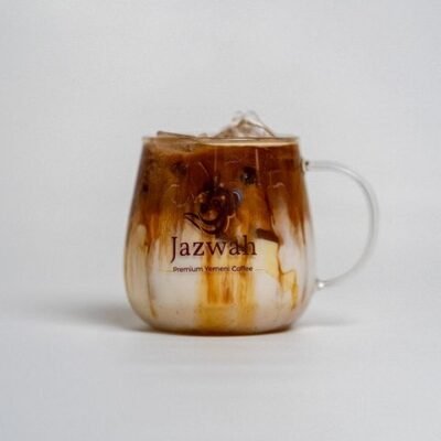 Iced Jazwah Latte